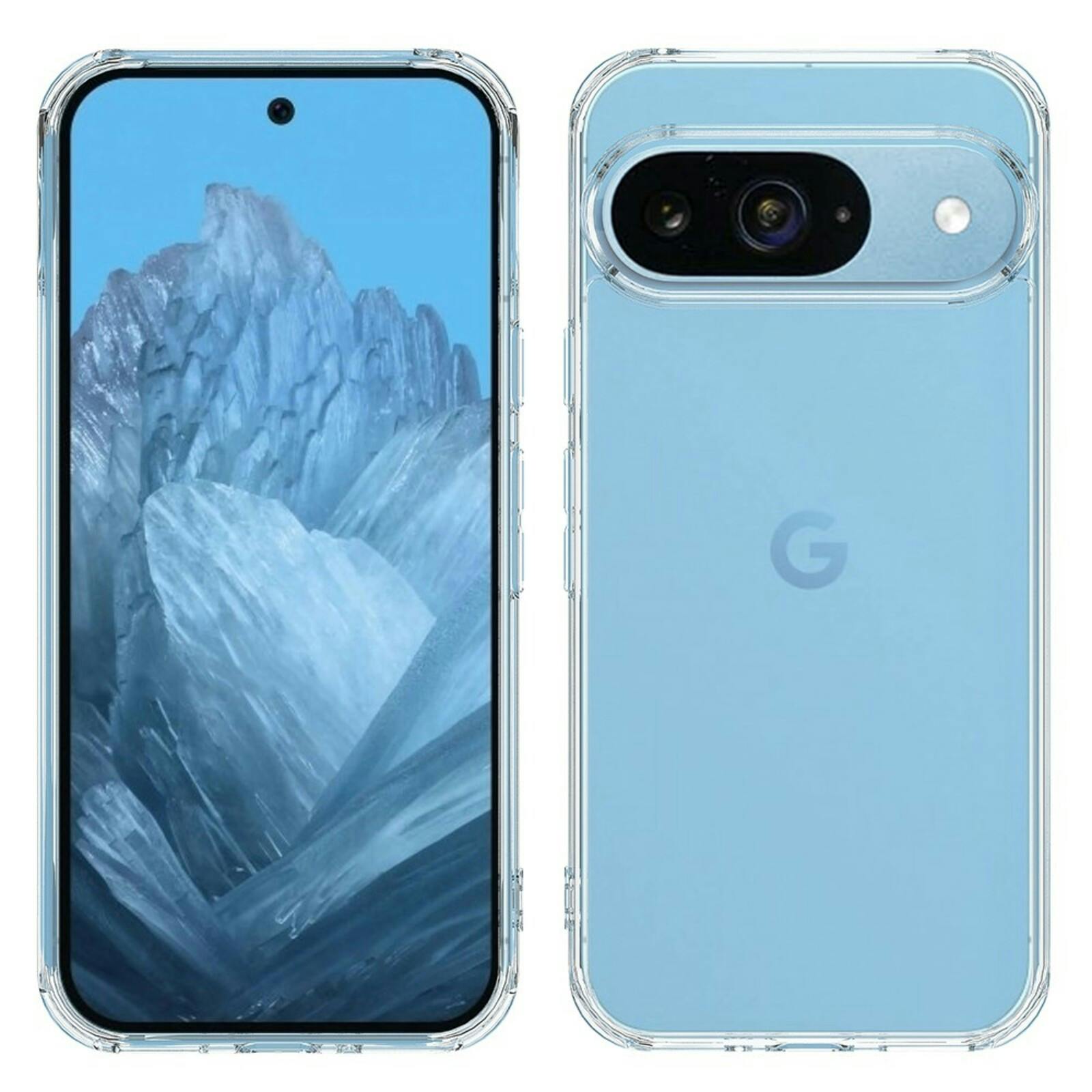 Comfycase Google Pixel 9 / Pixel 9 Pro Anti Shock Case Transparant