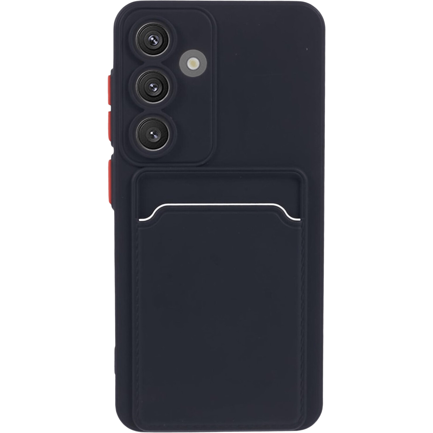 CaseBody Samsung Galaxy A05s Telefoonhoesje met Kaarthouder Zwart