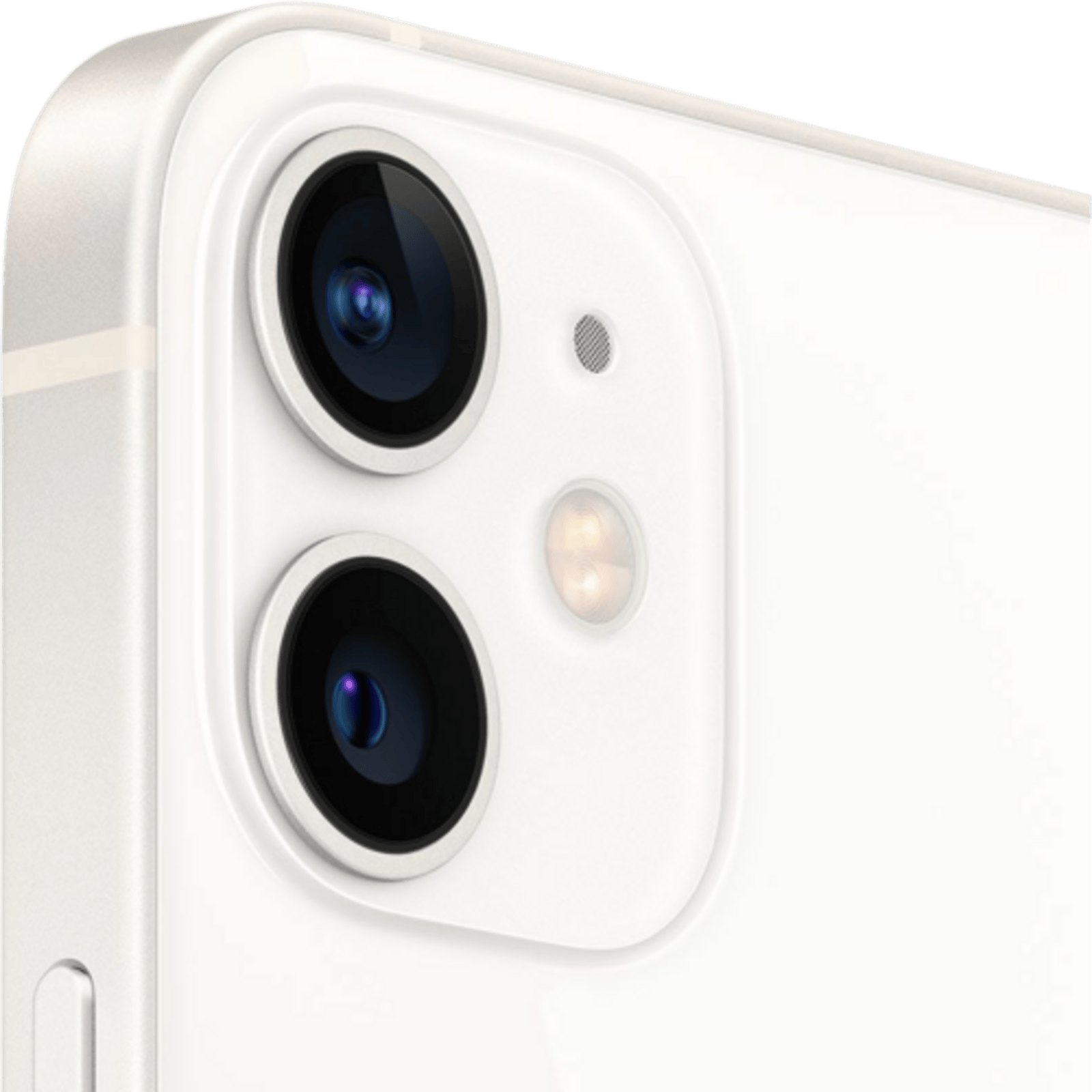 Apple iPhone 12 (Refurbished) White - Achterkant