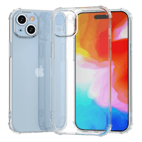 CaseBody Apple iPhone 15 Plus Shockproof Hoesje Transparant