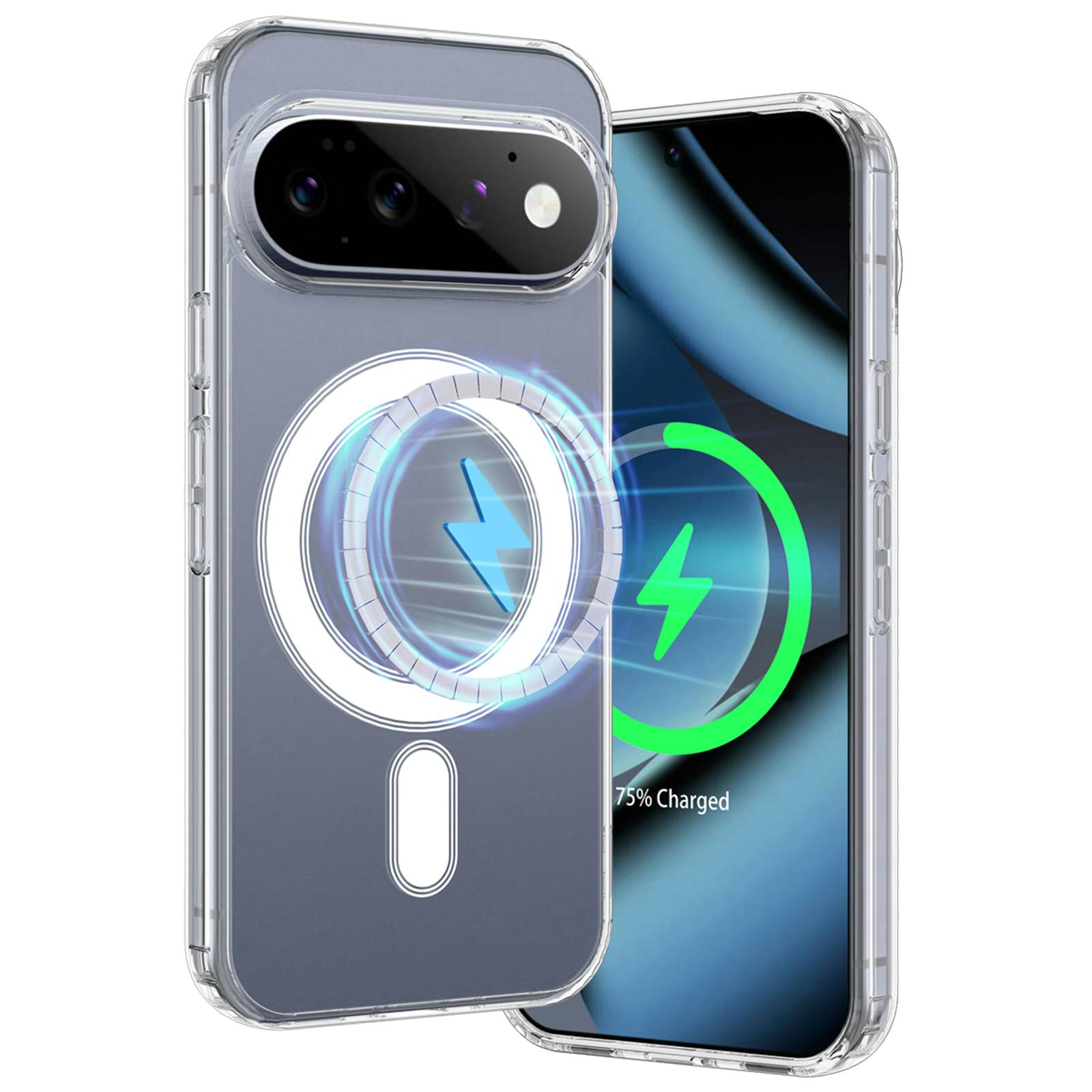 CaseBody Google Pixel 11 Pro Magnetische TPU Case Transparant
