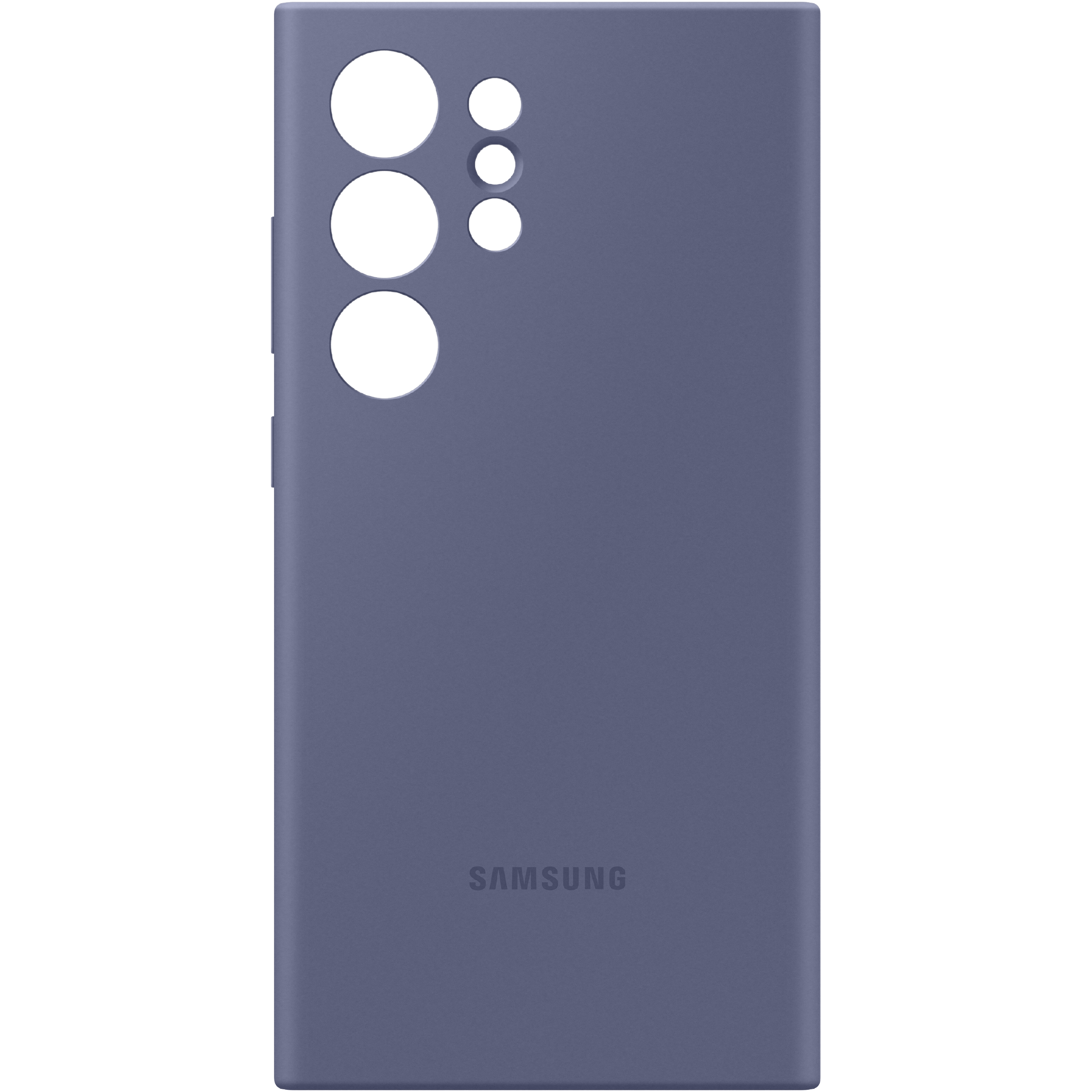 Samsung Galaxy S24 Ultra Siliconen Hoesje Paars