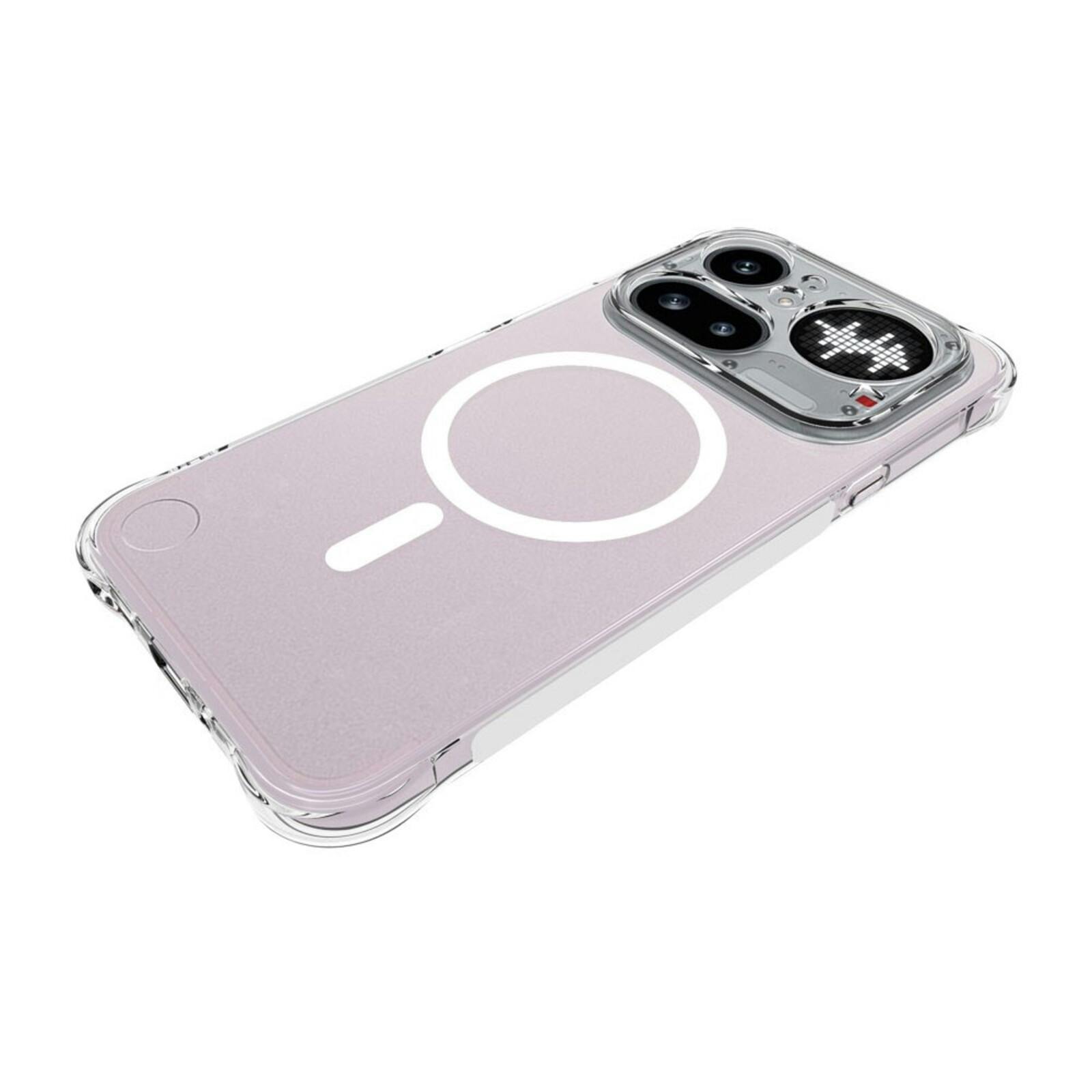 CaseBody Nothing Phone (4a) Pro Magnetisch Hoesje Transparant