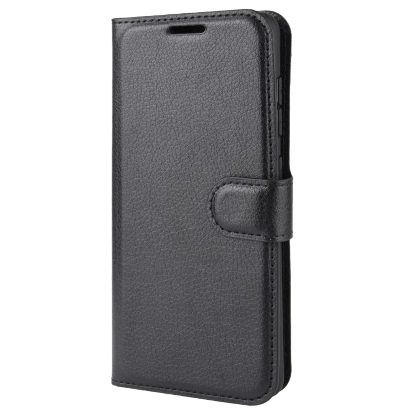 Mocaa Samsung Galaxy A41 Portemonnee Hoesje Pasjes Zwart