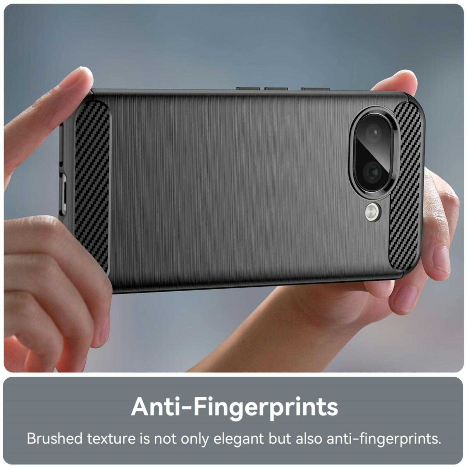 CaseBody Google Pixel 9a Schokbestendig Hoesje Zwart