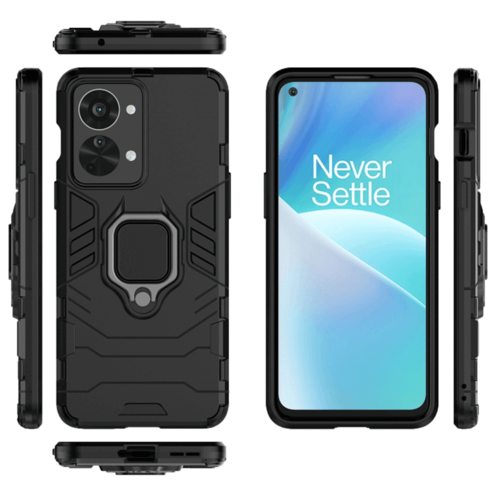 TwoTone OnePlus Nord 2T Protekk Zwart