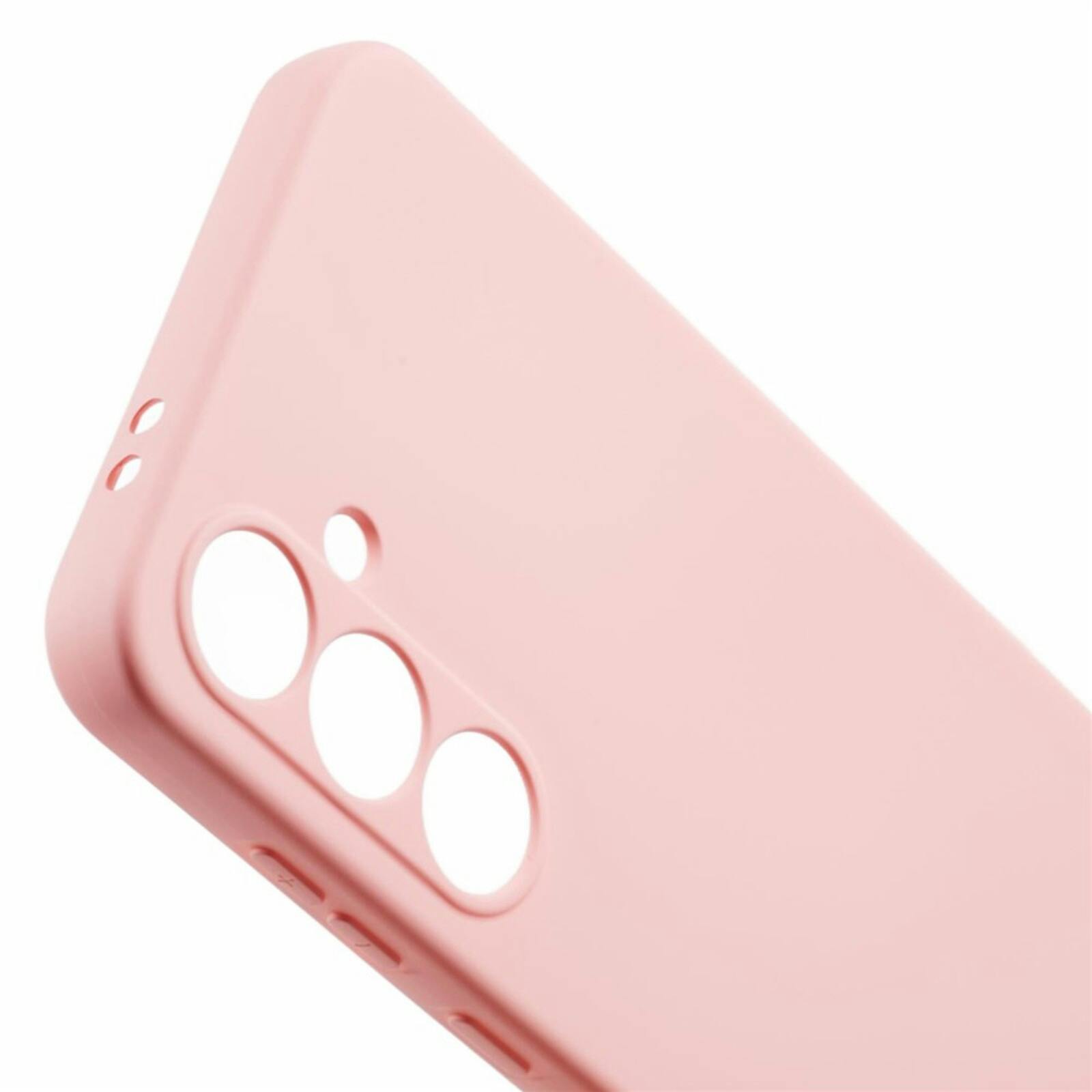 Mocaa Samsung Galaxy A37 Siliconen Hoesje Roze