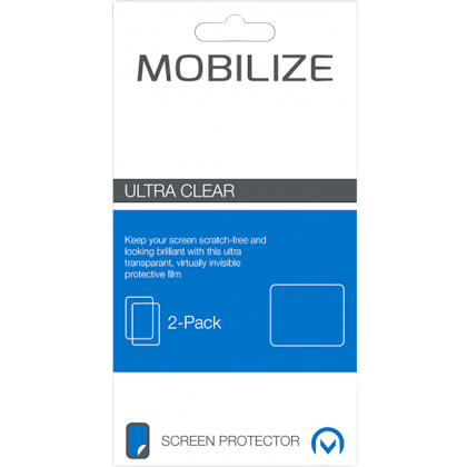 Mobilize Galaxy A8 (2018) Screenprotector duo pack