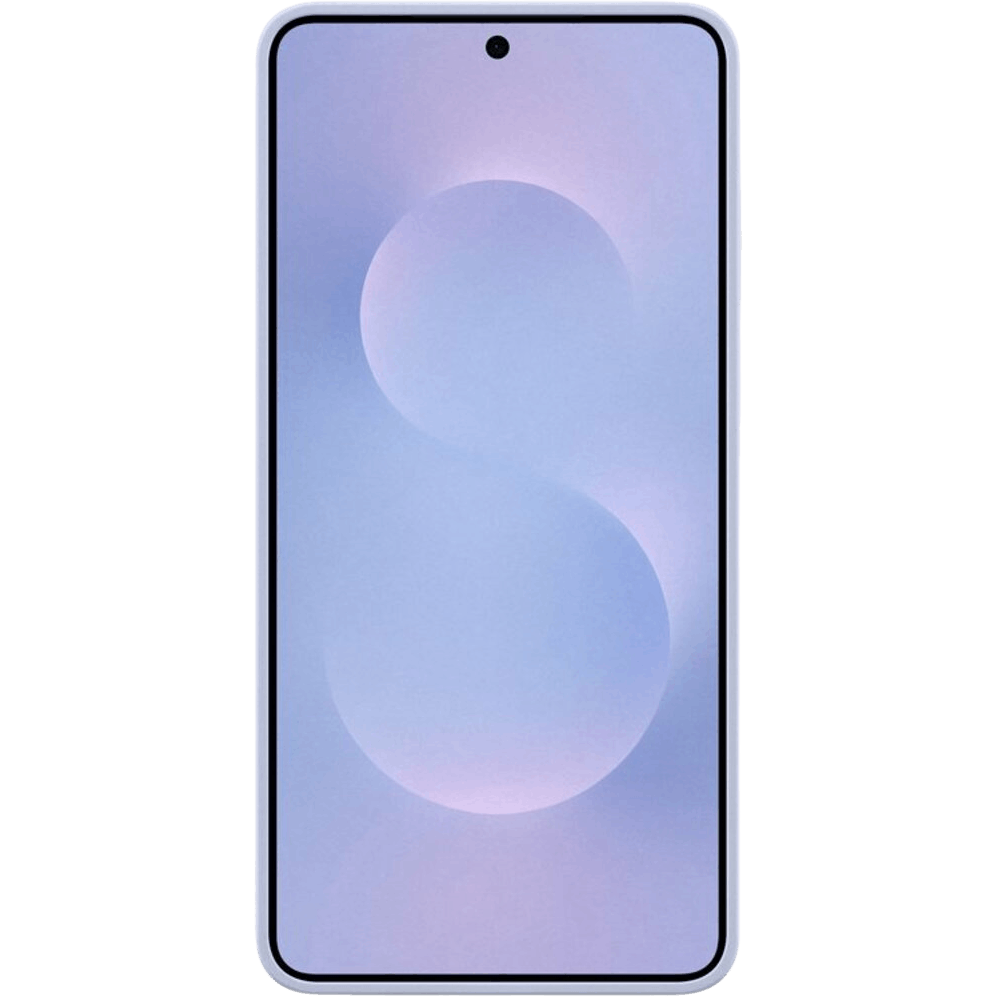 Samsung Galaxy S25 Edge Siliconen Hoesje Lichtblauw