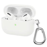 CaseBody Stevig Siliconen AirPods 3 Hoesje Wit