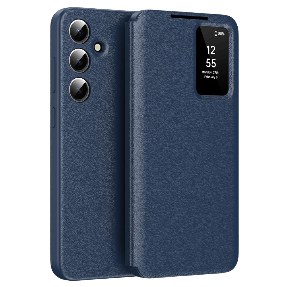 CaseBody Samsung Galaxy S24 Smart Cover Blauw