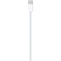 Apple USB-C Gewoven Kabel Wit - Voorkant