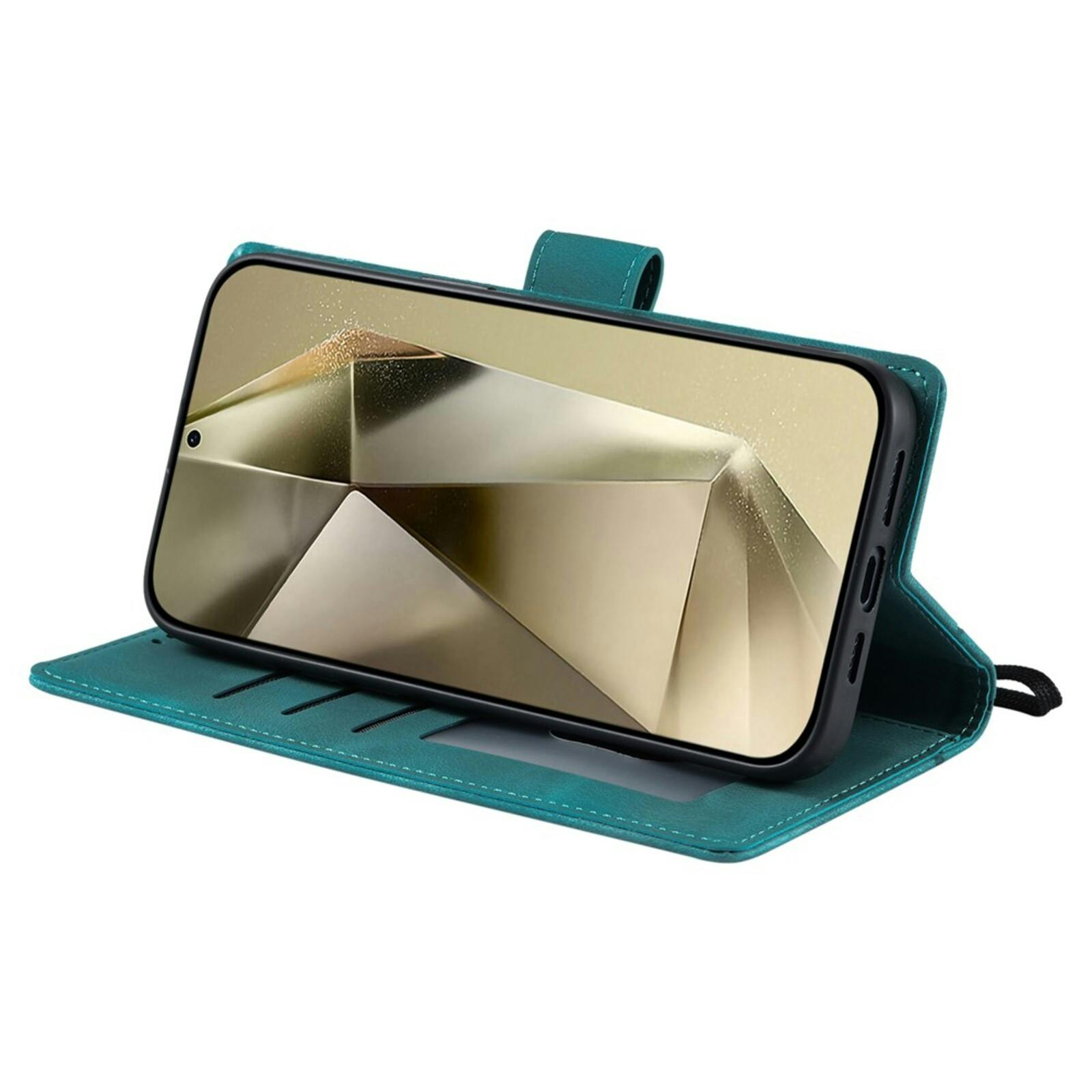 Comfycase Samsung Galaxy S25 FE Mandala Bookcase Groen