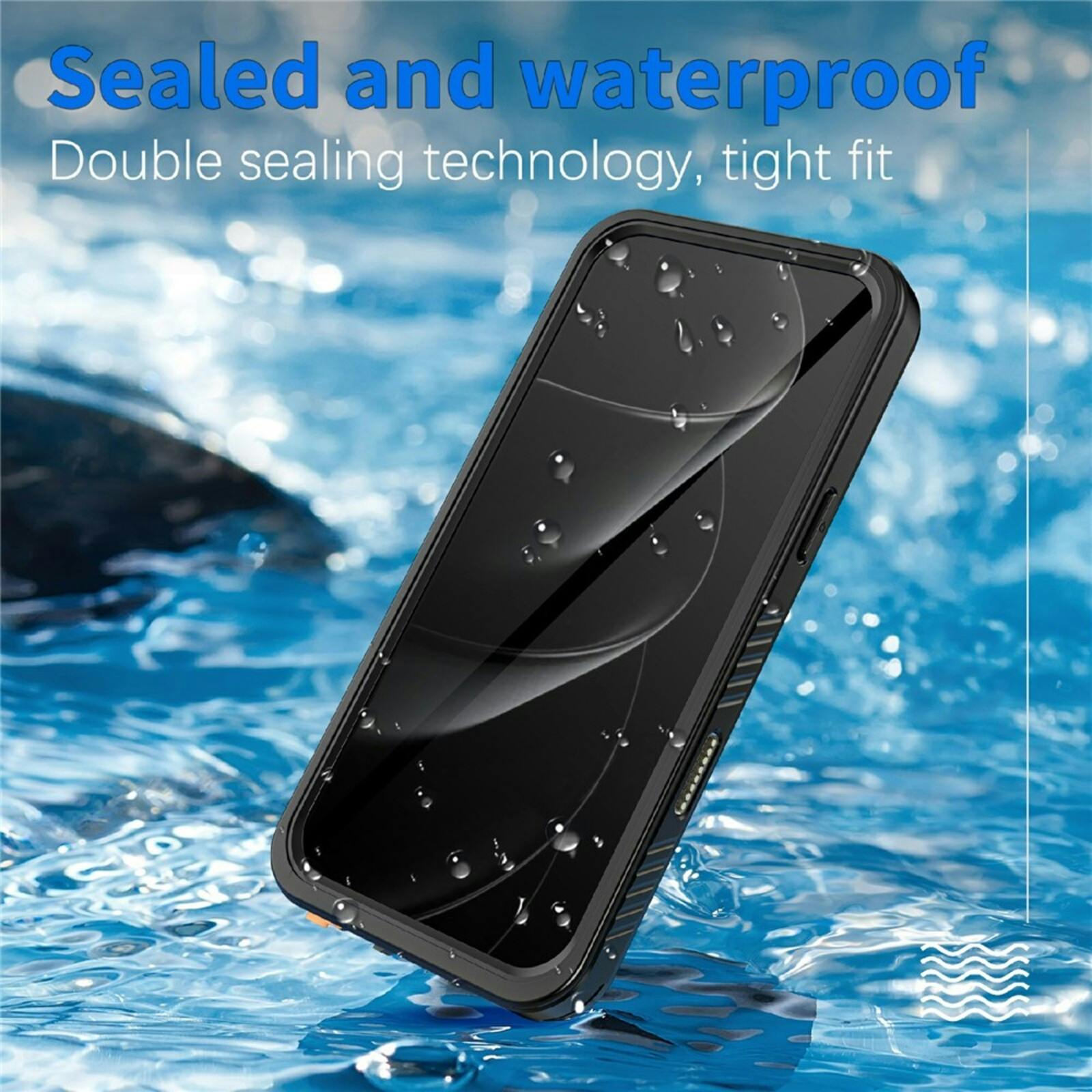 REDPEPPER Apple iPhone 17 Pro Max FS Series Waterproof Case Zwart