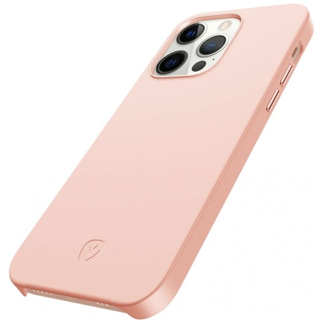 Valenta iPhone 13 Pro Luxe Leren Hoesje Roze