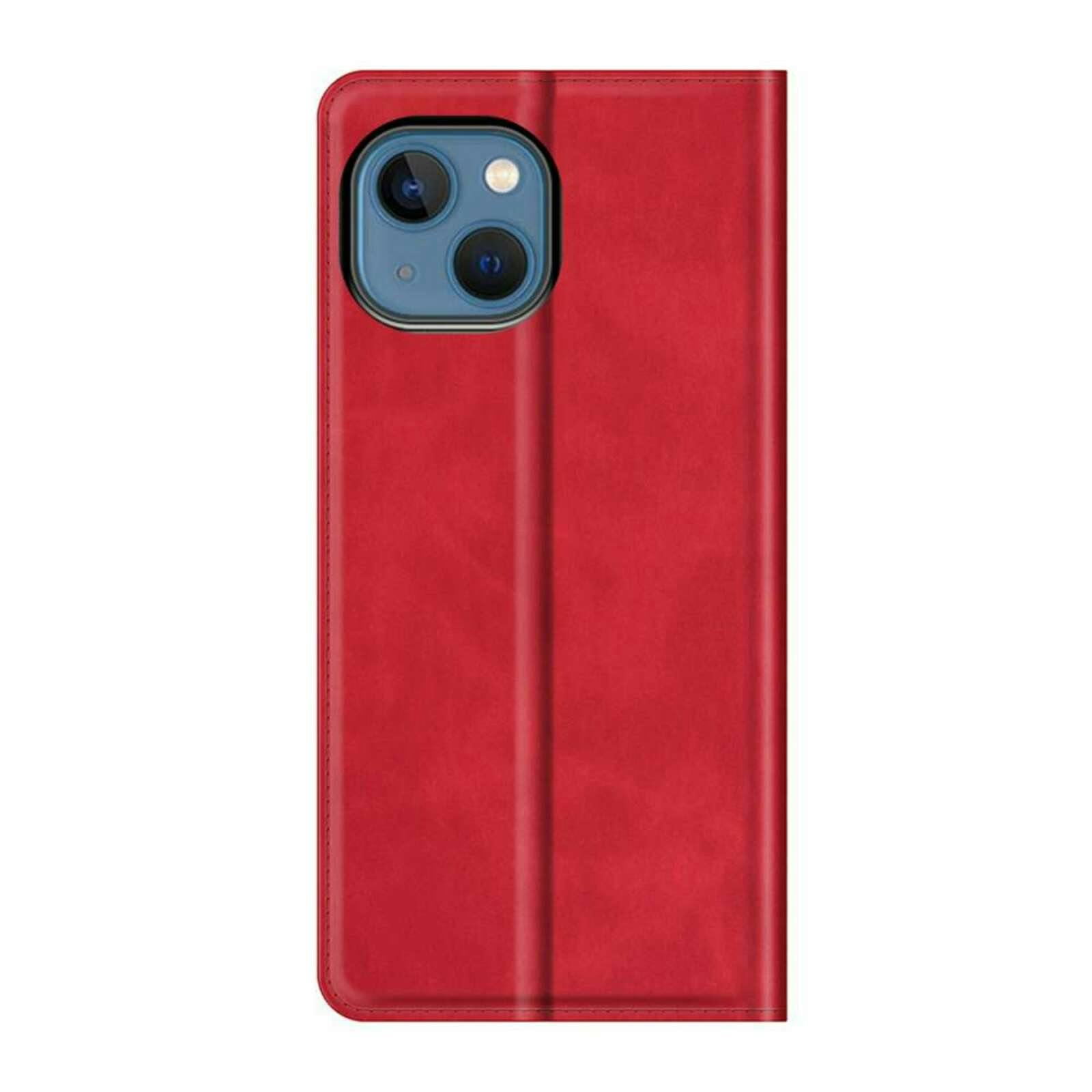 Just in Case iPhone 14 Plus Portemonnee Hoesje Rood
