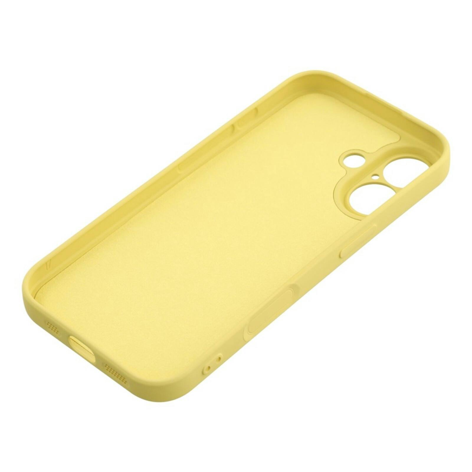 Mocaa Apple iPhone 17 Lens Protection Hoesje Geel