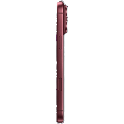 Apple iPhone 18 Pro Max Burgundy - Zijkant
