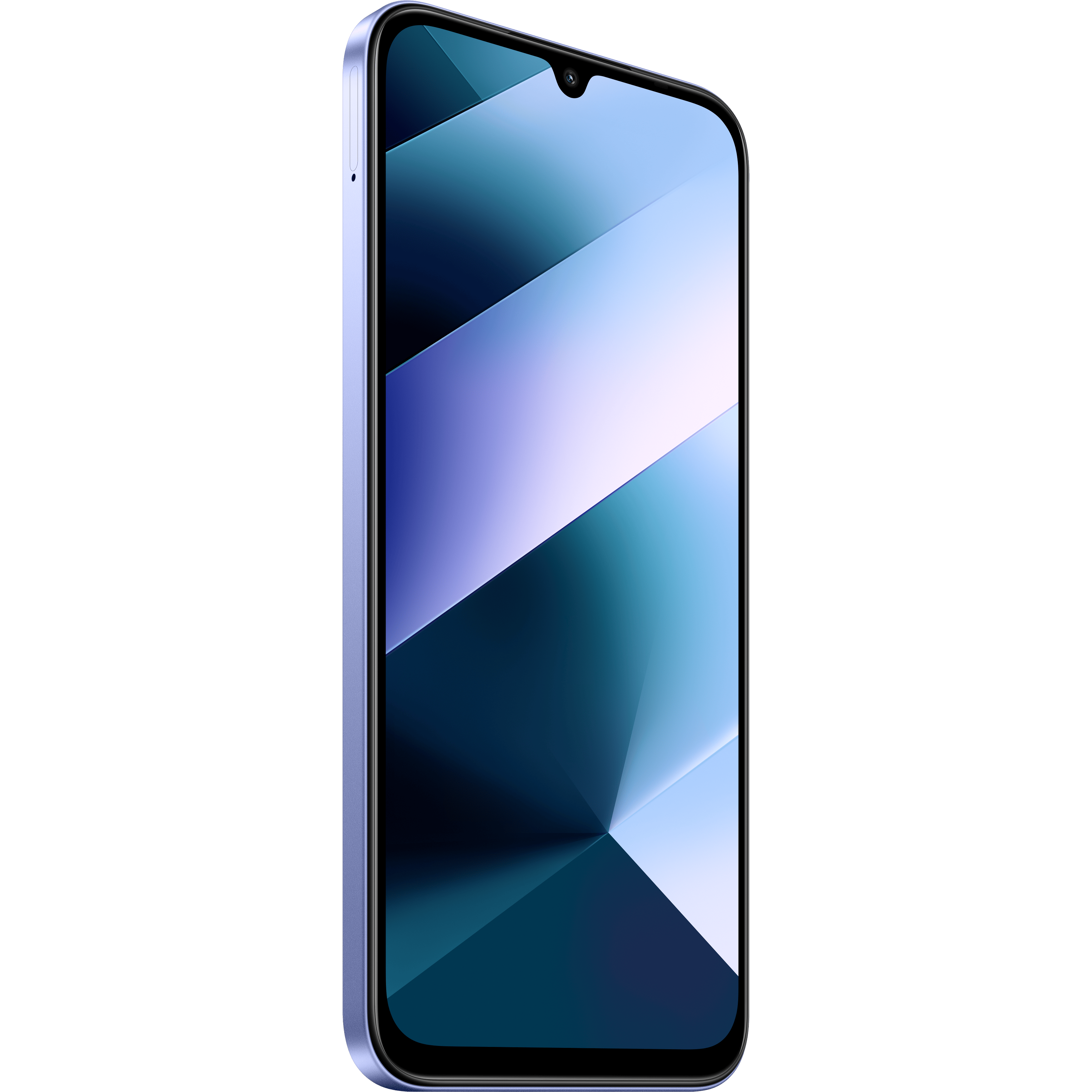 POCO C85 Purple - Aanzicht vanaf links