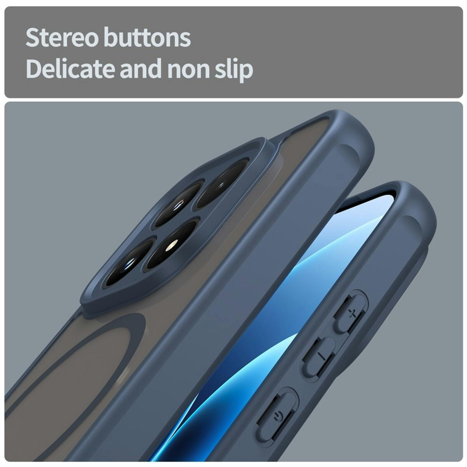CaseBody Xiaomi 17 Magnetic Case Blauw