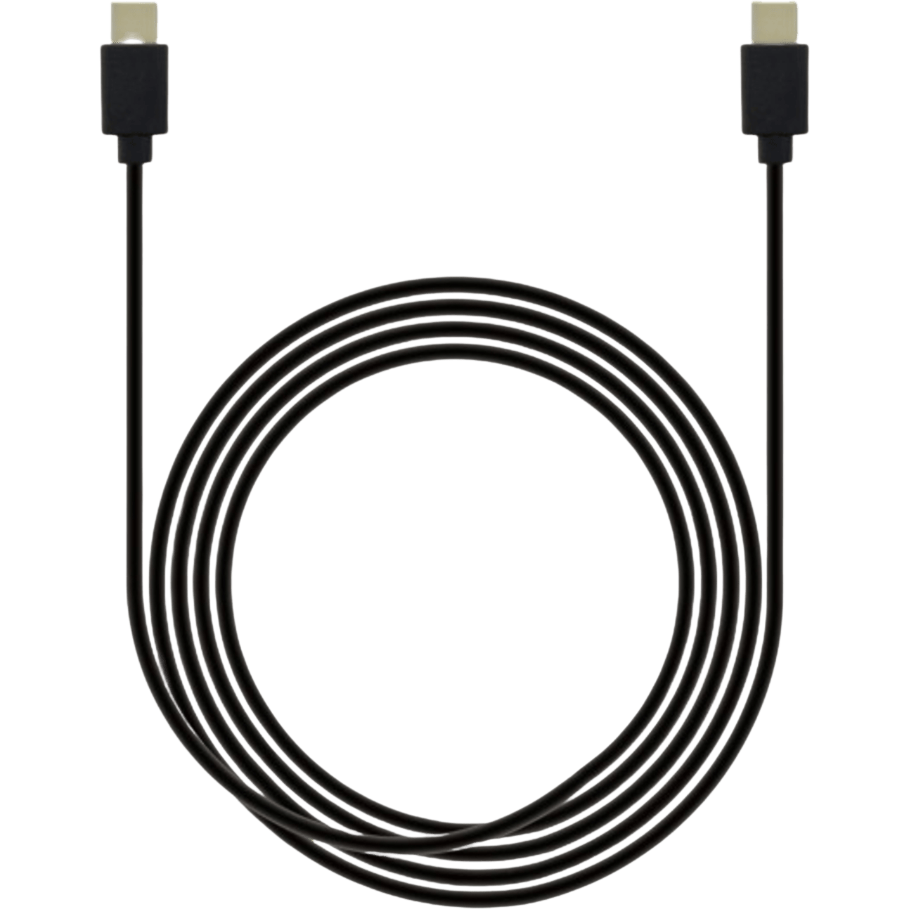 GNG Kabel USB-C naar USB-C Zwart - Voorkant