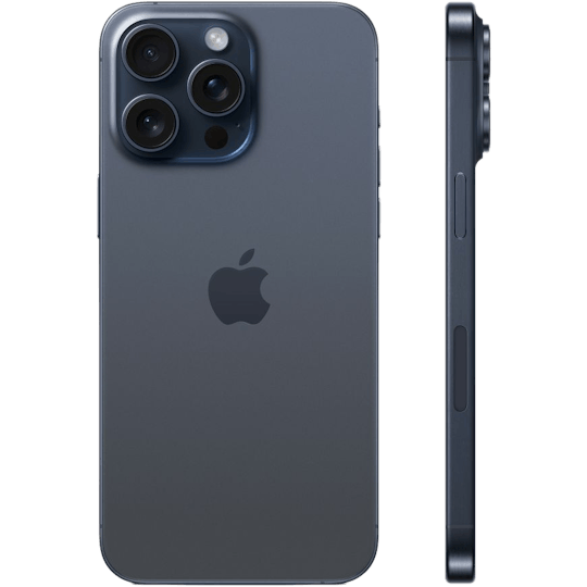 Apple iPhone 15 Pro Max Blue Titanium - Voorkant