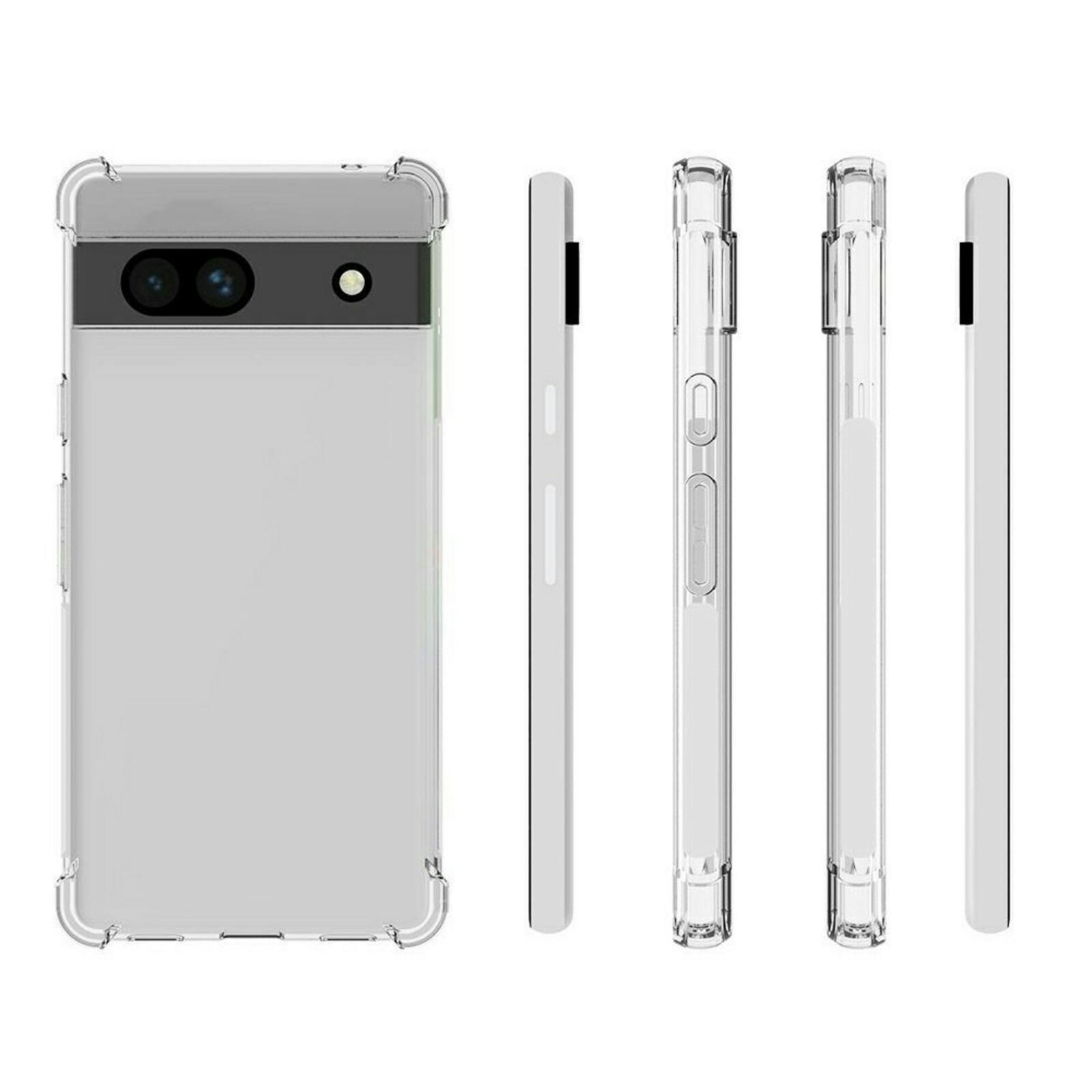 CaseBody Google Pixel 7a Shockproof Hoesje Transparant