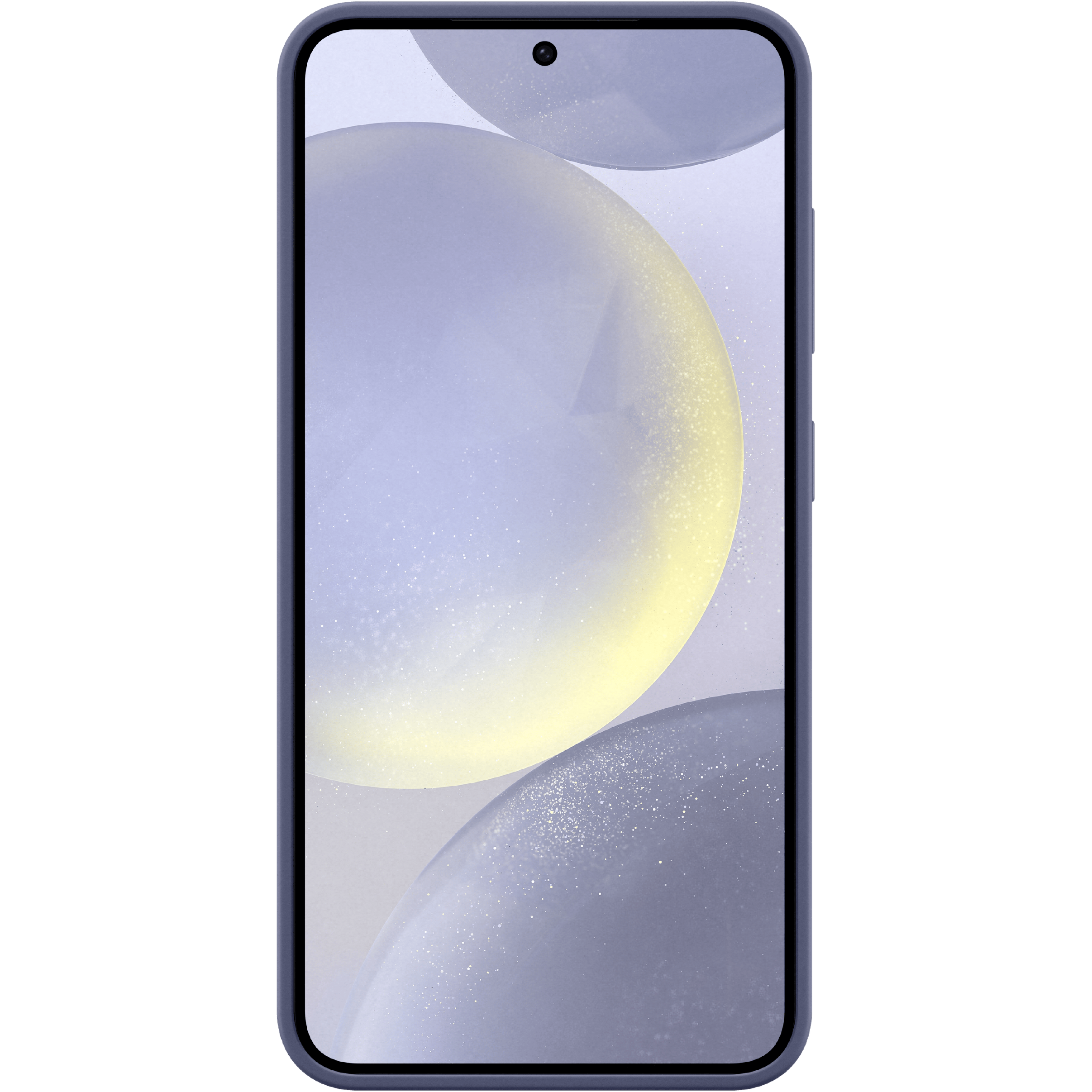 Samsung Galaxy S24 Siliconen Hoesje Paars