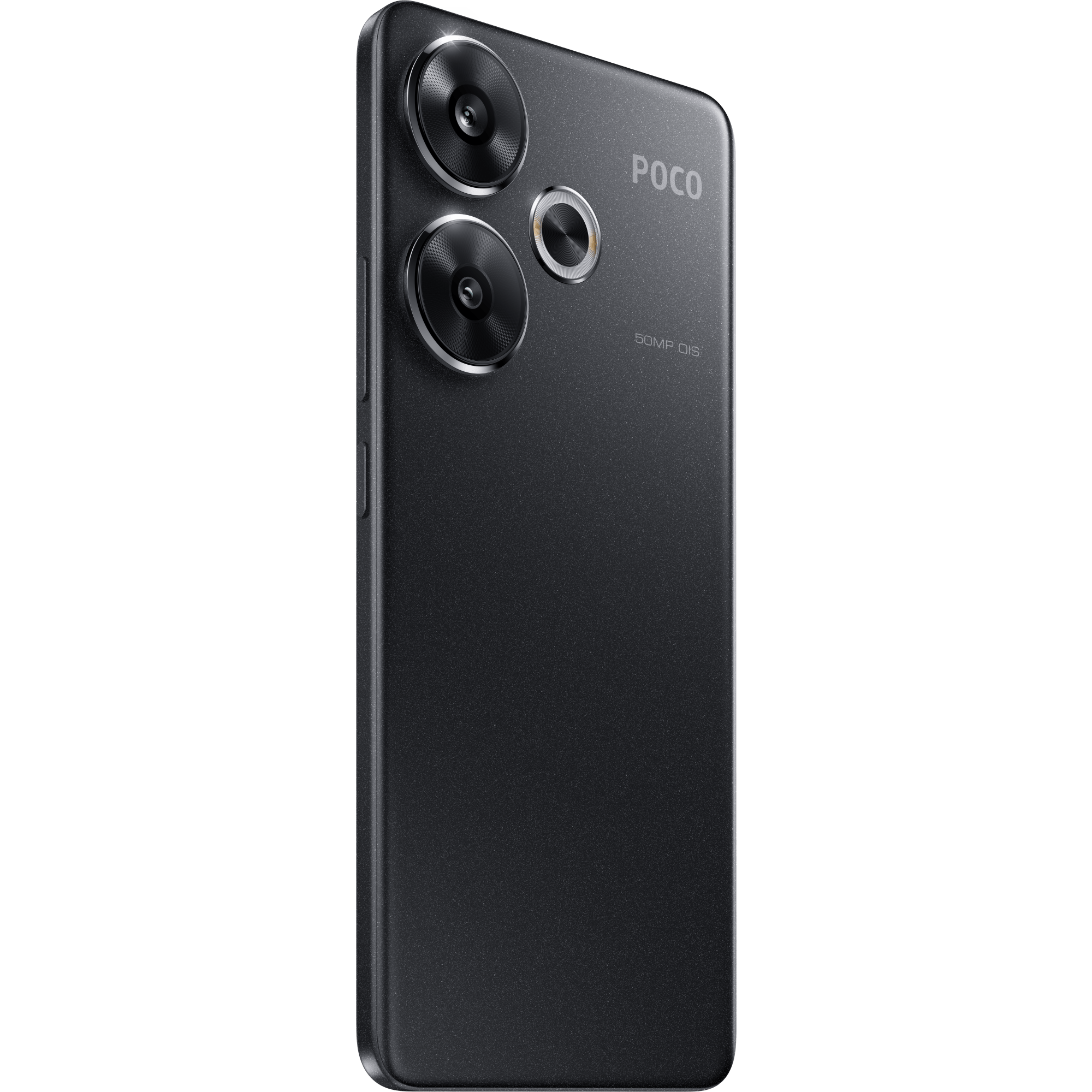 POCO F6 Black - Aanzicht vanaf links