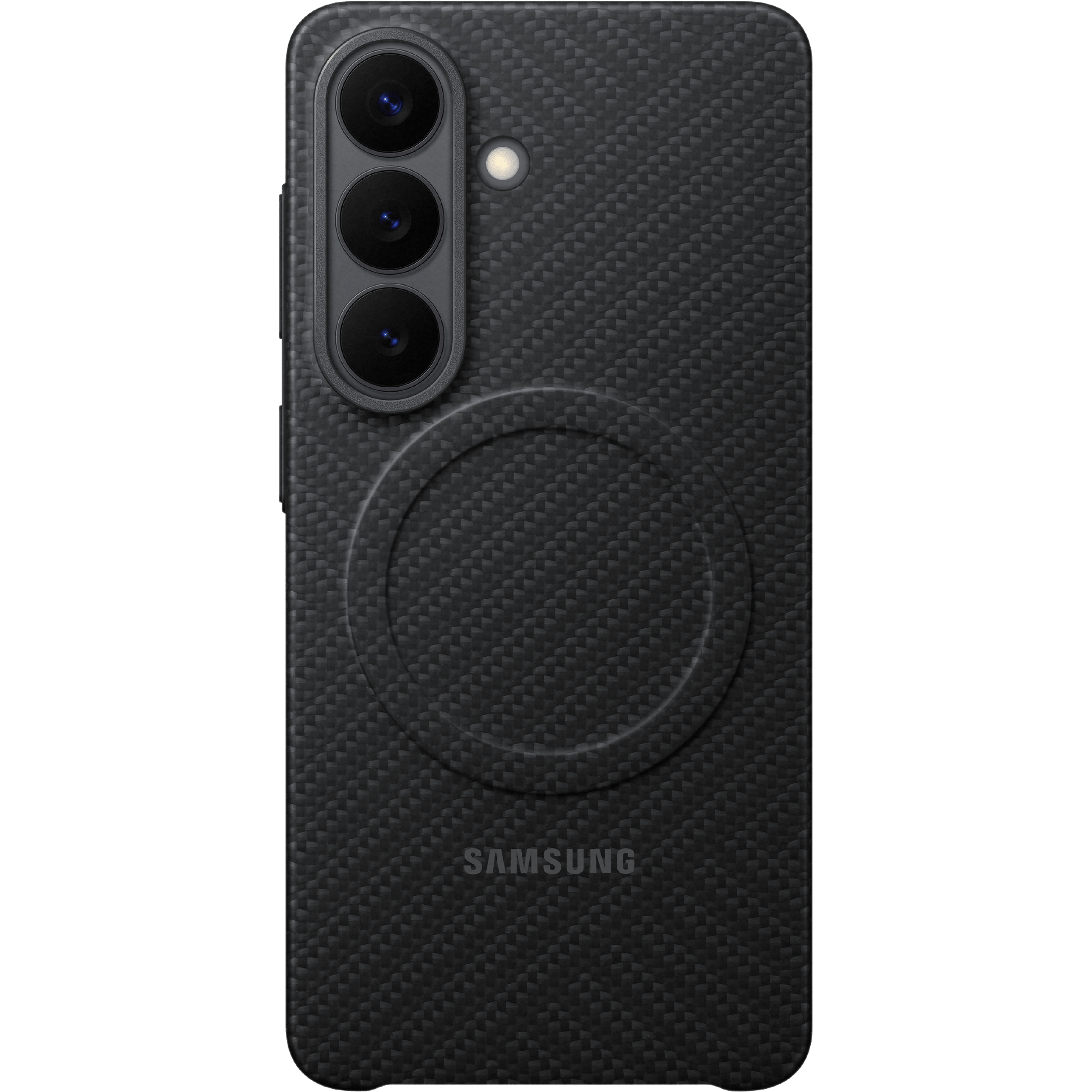 Samsung Galaxy S26 Carbon Magnet Case Zwart