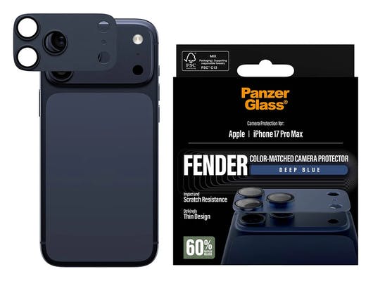 PanzerGlass iPhone 17 Pro Max Fender Camera Protector Blauw