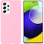 Kees Galaxy A53 Telefoonhoesje Roze - Voorkant
