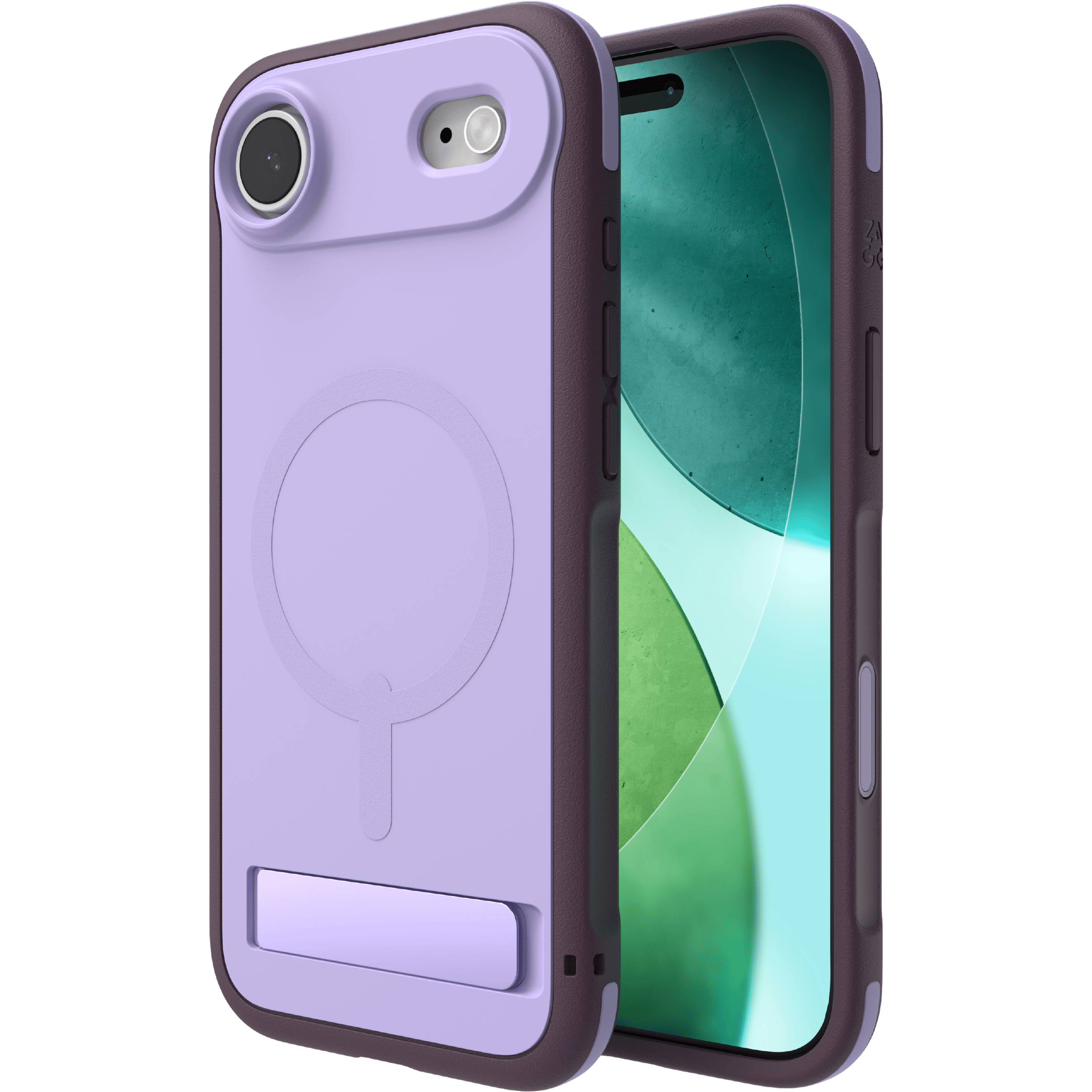 ZAGG iPhone Air MagSafe Sedona Case Paars - Voorkant