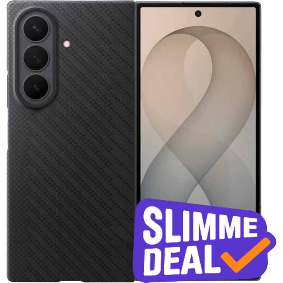 Samsung Galaxy Z Fold8 Ultra Carbon Magnet Case Zwart