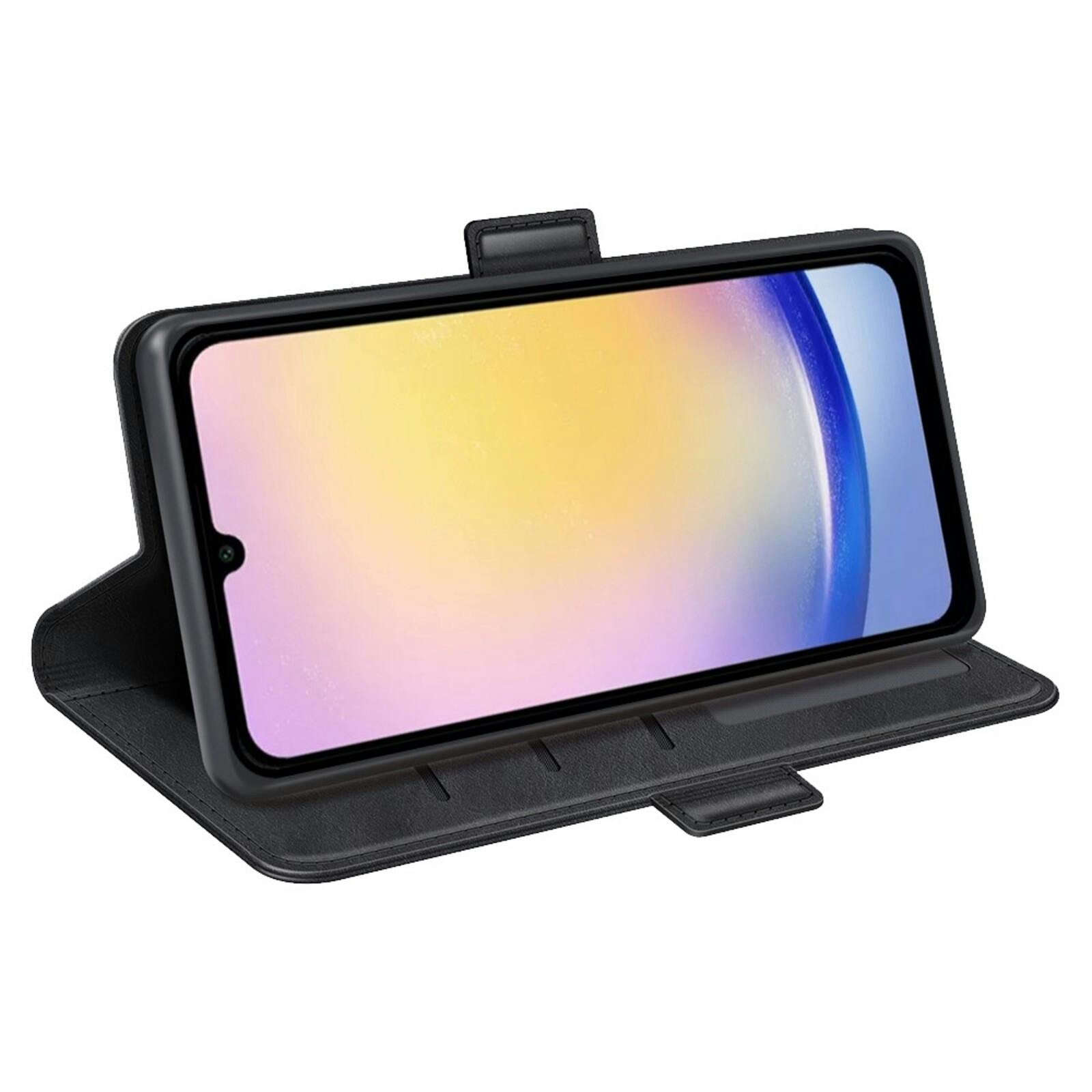 Comfycase Samsung A26 5G Bookcase Hoesje Zwart