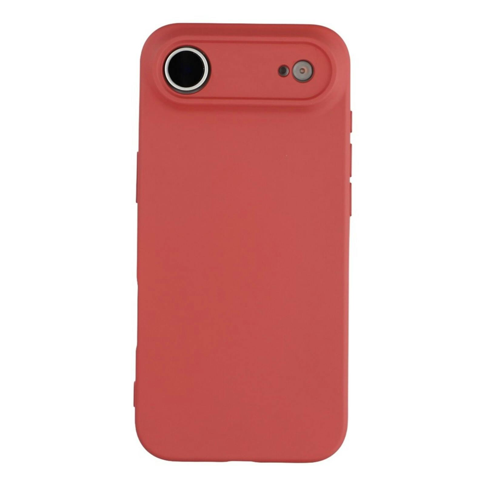 Mocaa Apple iPhone 17 Air Lens Protection Hoesje Rood