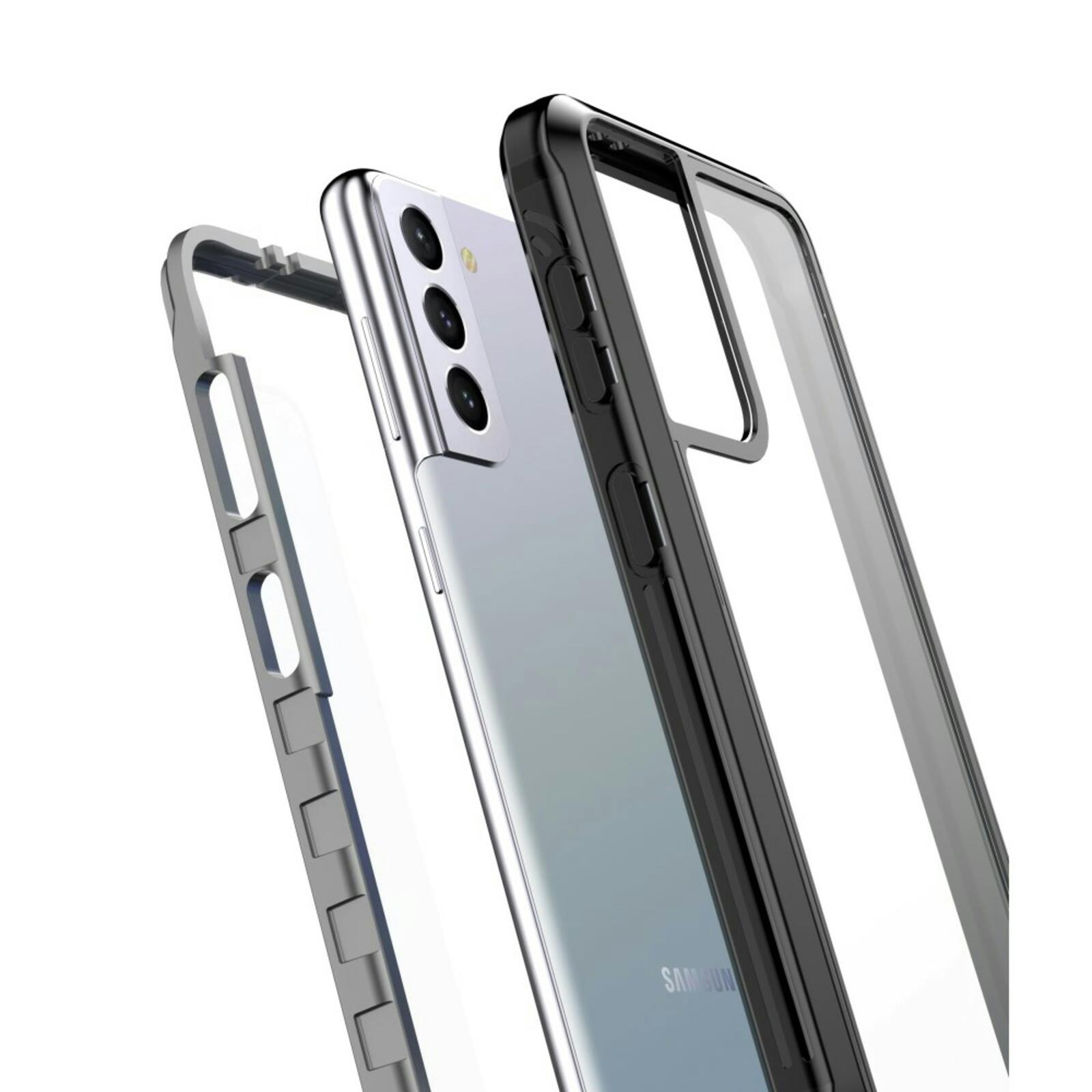 Mocaa Samsung S21 Full Protection Case Anti-Fall Zwart