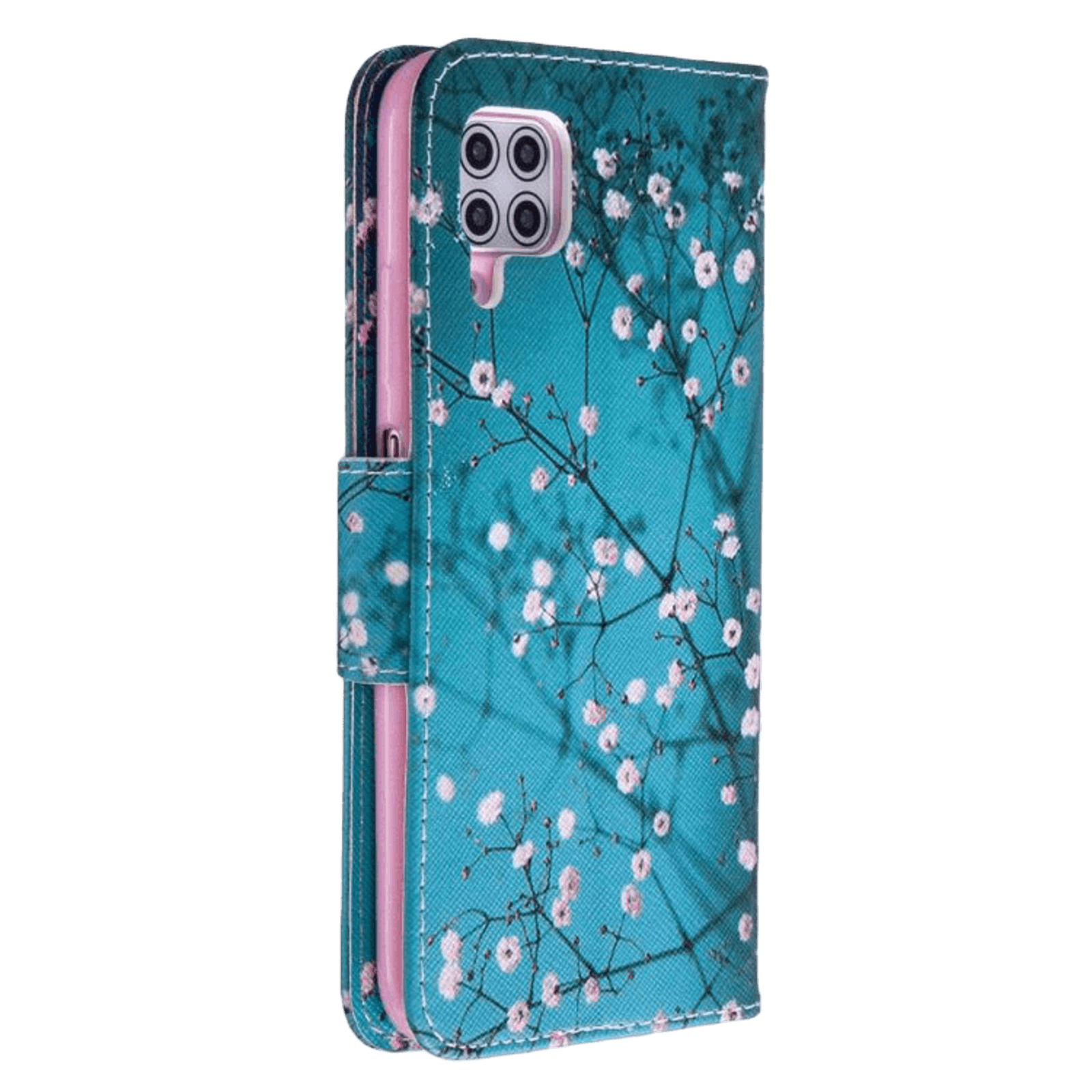 Comfycase Huawei P40 Lite bookcase boesje bloesem Meerkleurig