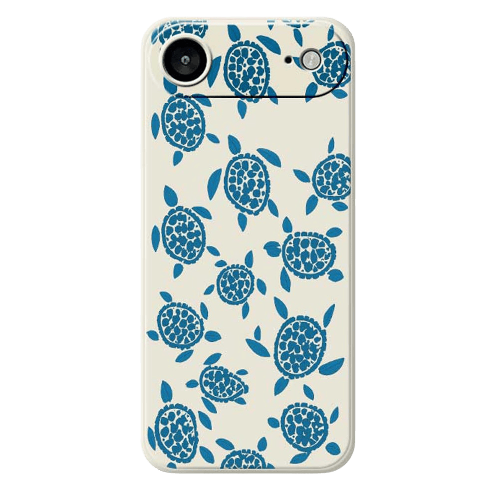 Mocaa Apple iPhone 17 Air Beschermhoesje Schildpadden Meerkleurig