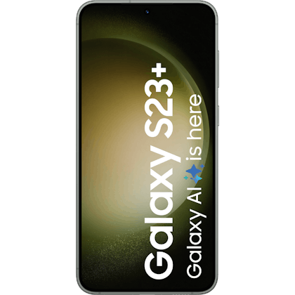 Samsung Galaxy S23 Plus 5G Green - Voorkant