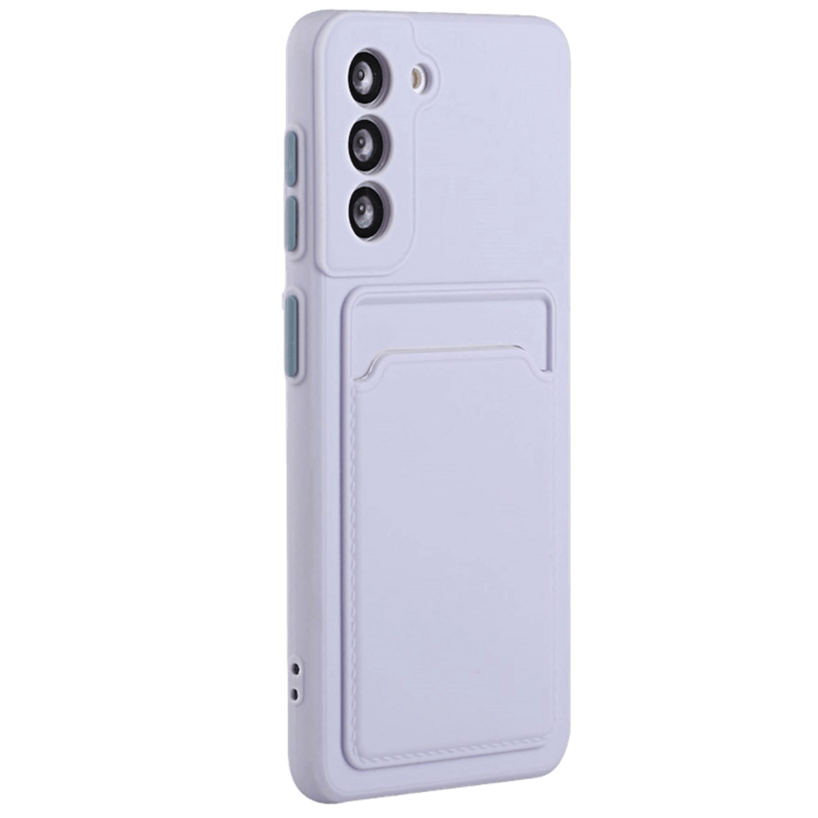 CaseBody Samsung Galaxy A14 Telefoonhoesje met Kaarthouder Paars