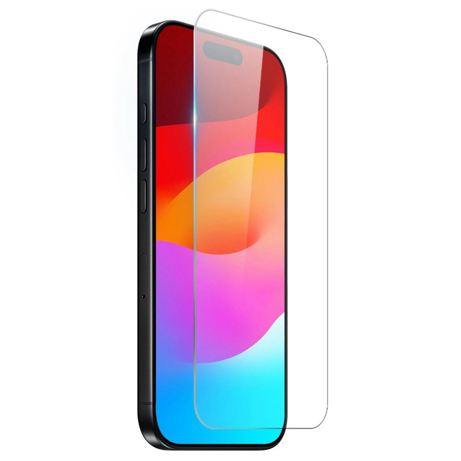 Northjo Apple iPhone 17 Pro Hoesje en Screenprotector Transparant