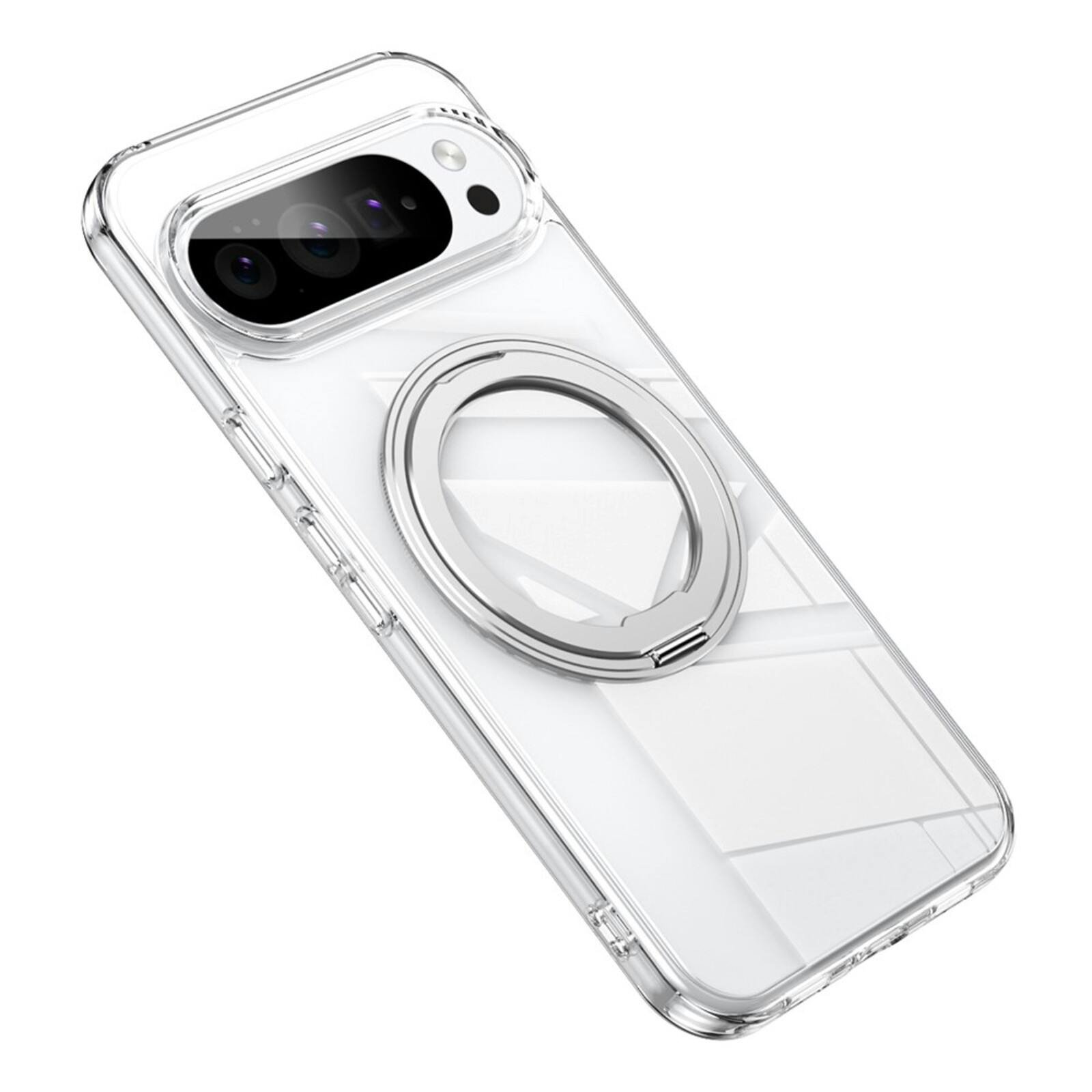 CaseBody Google Pixel 10 Pro XL MagSafe Kickstand Hoesje Transparant