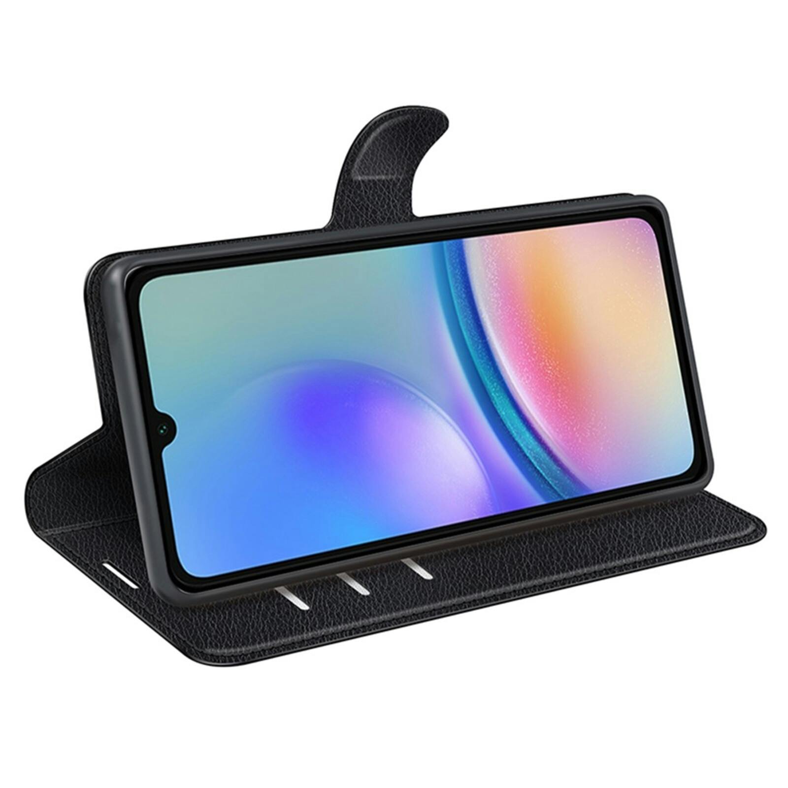 Mocaa Samsung Galaxy A05s Slim-Fit Book Case Zwart