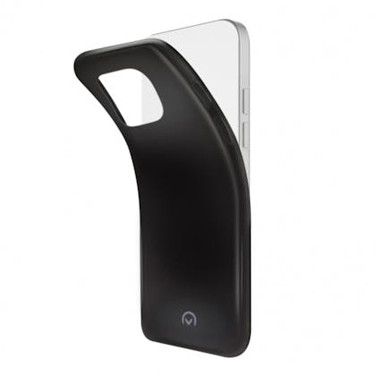 Mobilize iPhone 14 Pro Max Siliconen (TPU) Hoesje Zwart - Zijkant