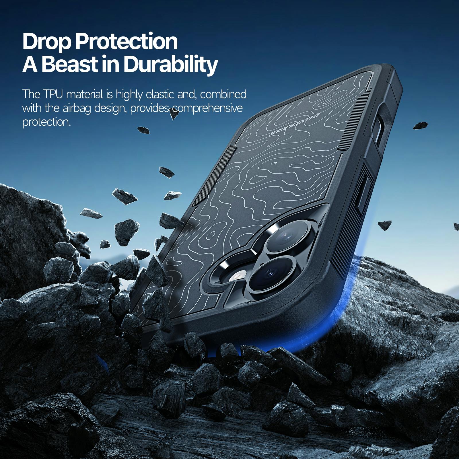 DUX DUCIS Apple iPhone 17 SHLD Series Extreme Protector Case Zwart