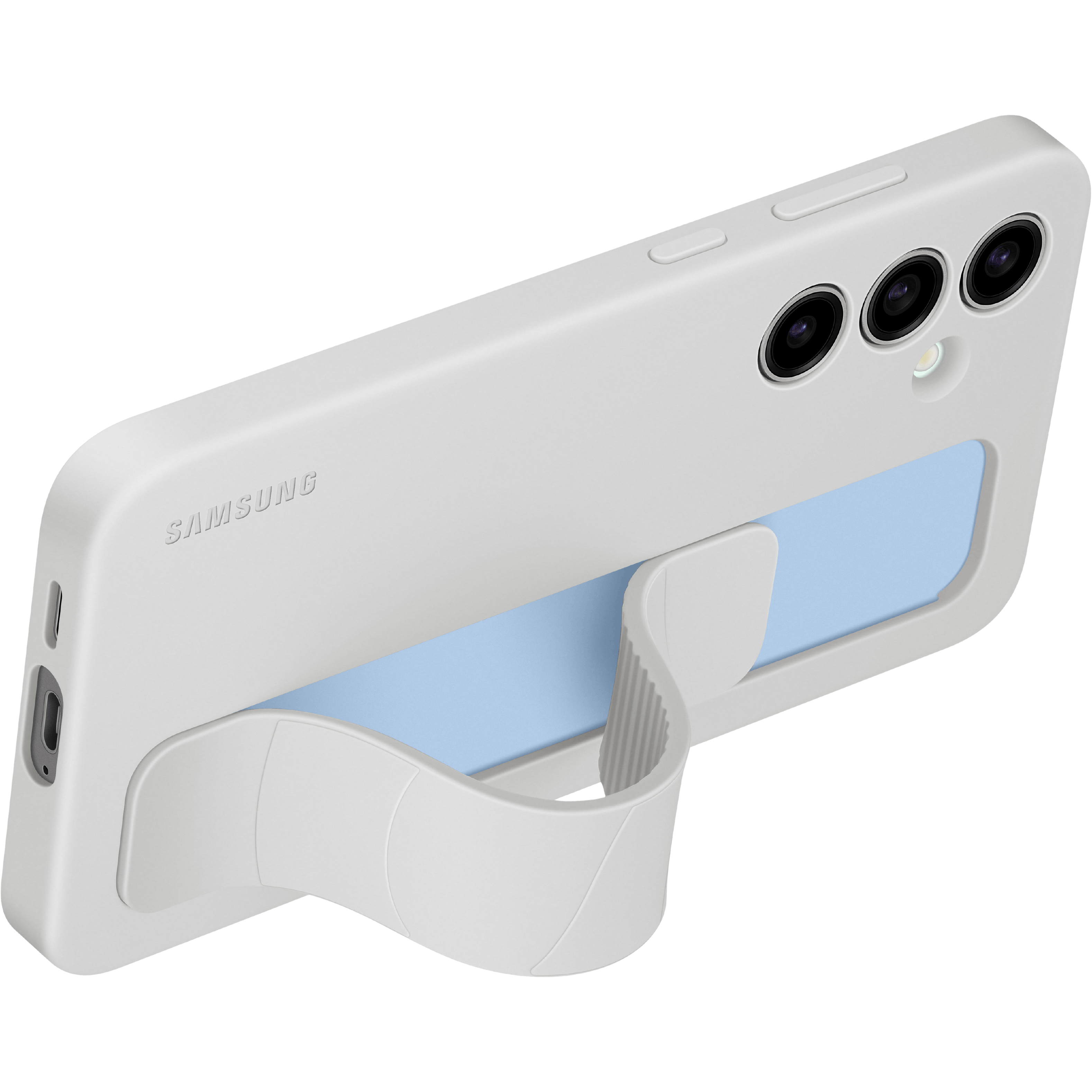 Samsung Galaxy S24 FE Standing Grip Hoesje Gray