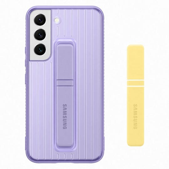 Samsung Galaxy S22 Protective Standing Hoesje Lavender