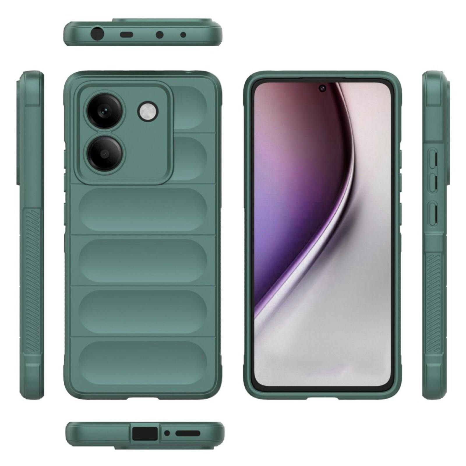 Comfycase POCO M7 Pro 5G Cushion Case Groen