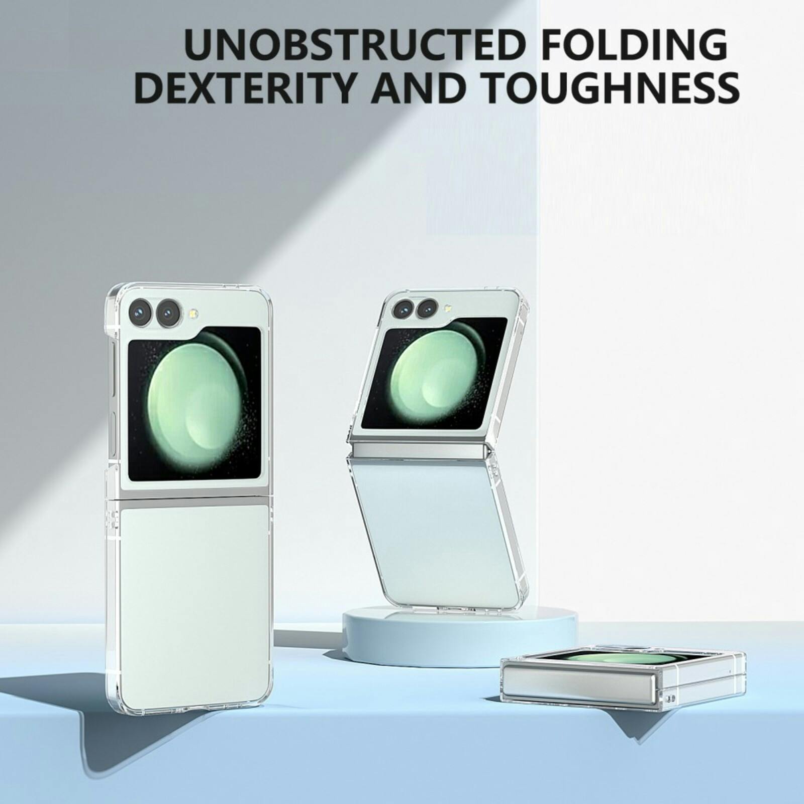 Mocaa Samsung Galaxy Z Flip6 Hardcase Transparant